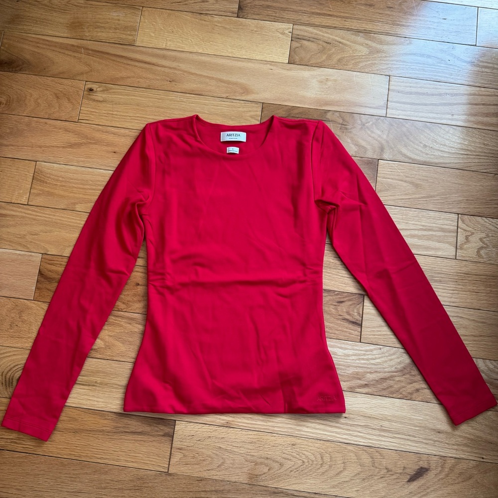 Aritzia Contour Long-Sleeve Top NWOT